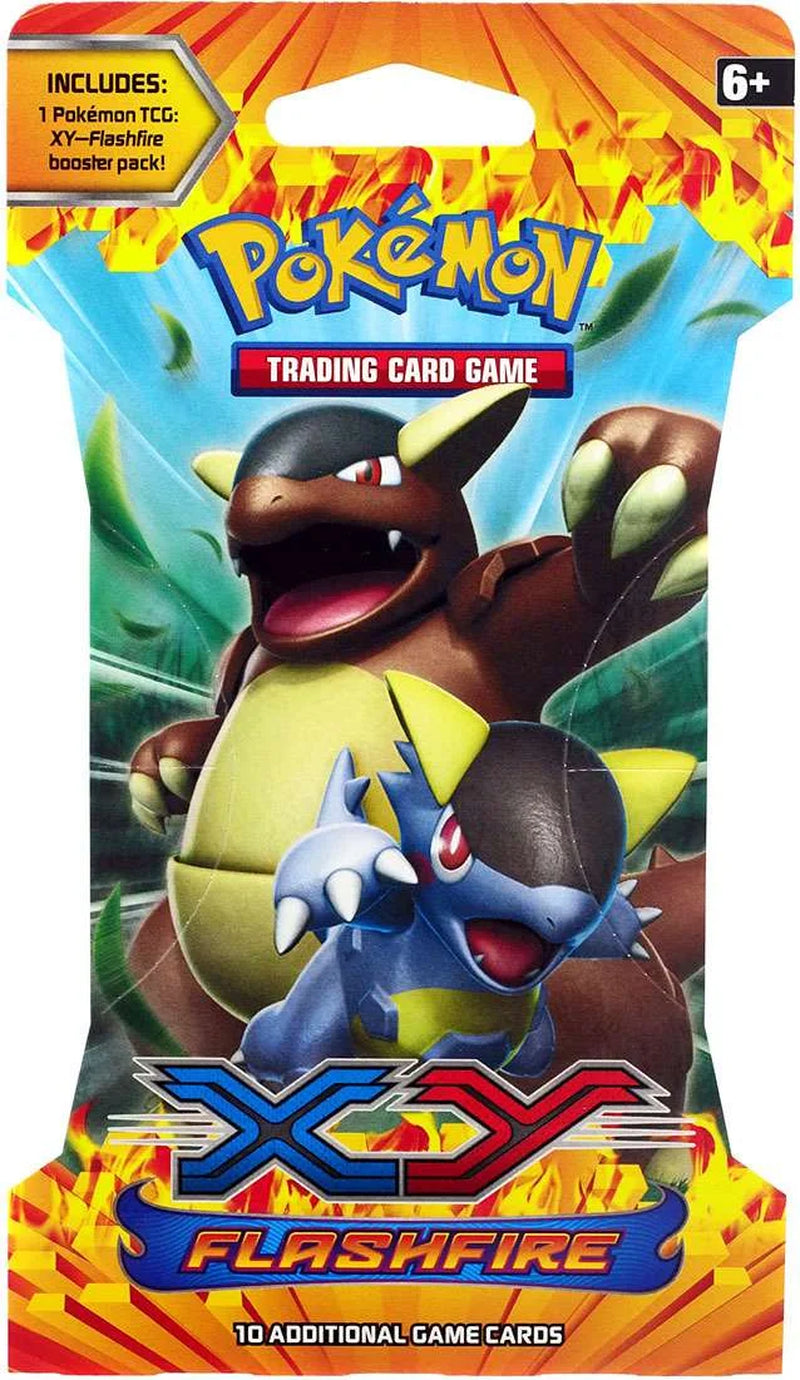 Pokemon Trading Card Game XY Flashfire Hanger Booster Pack