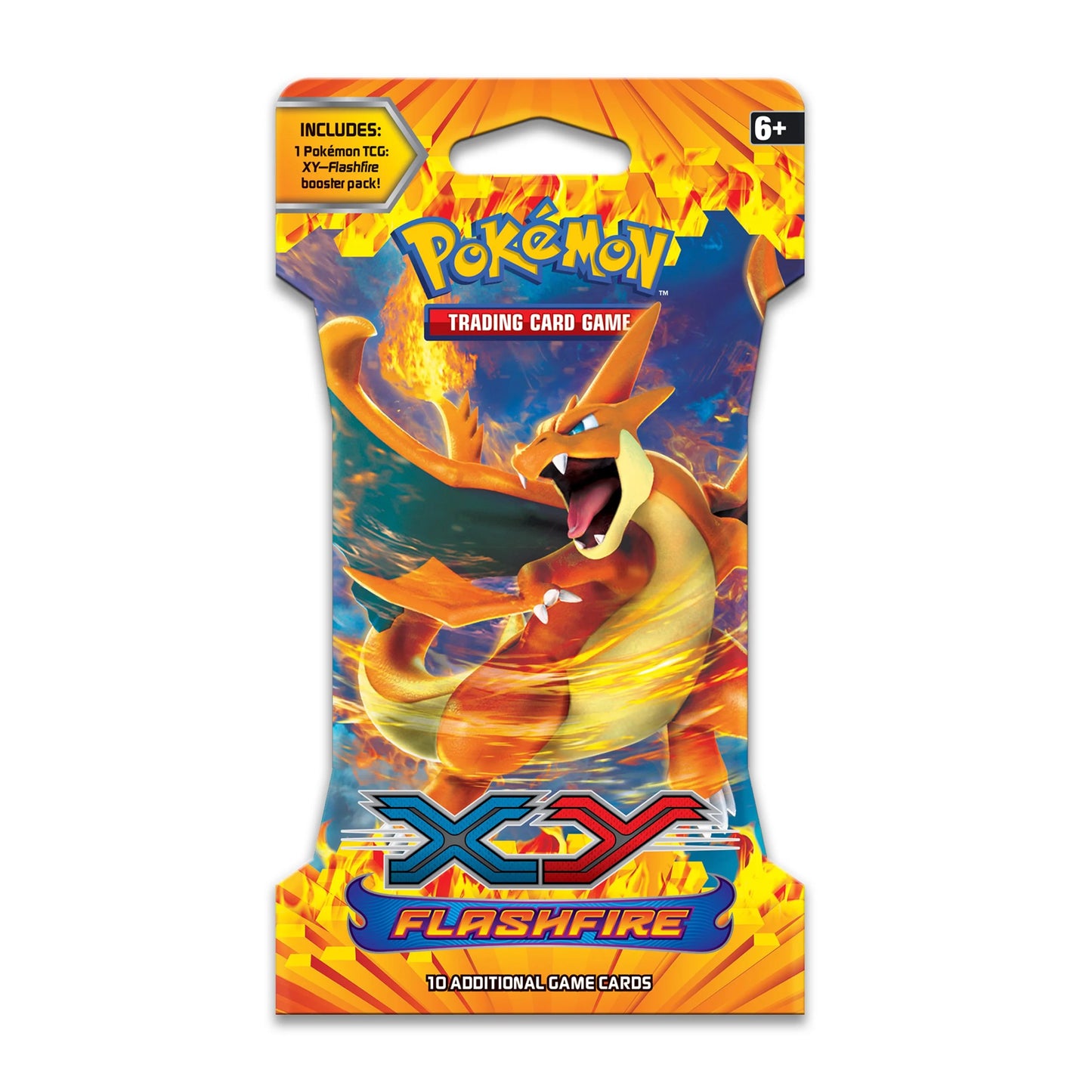 Pokemon Trading Card Game XY Flashfire Hanger Booster Pack