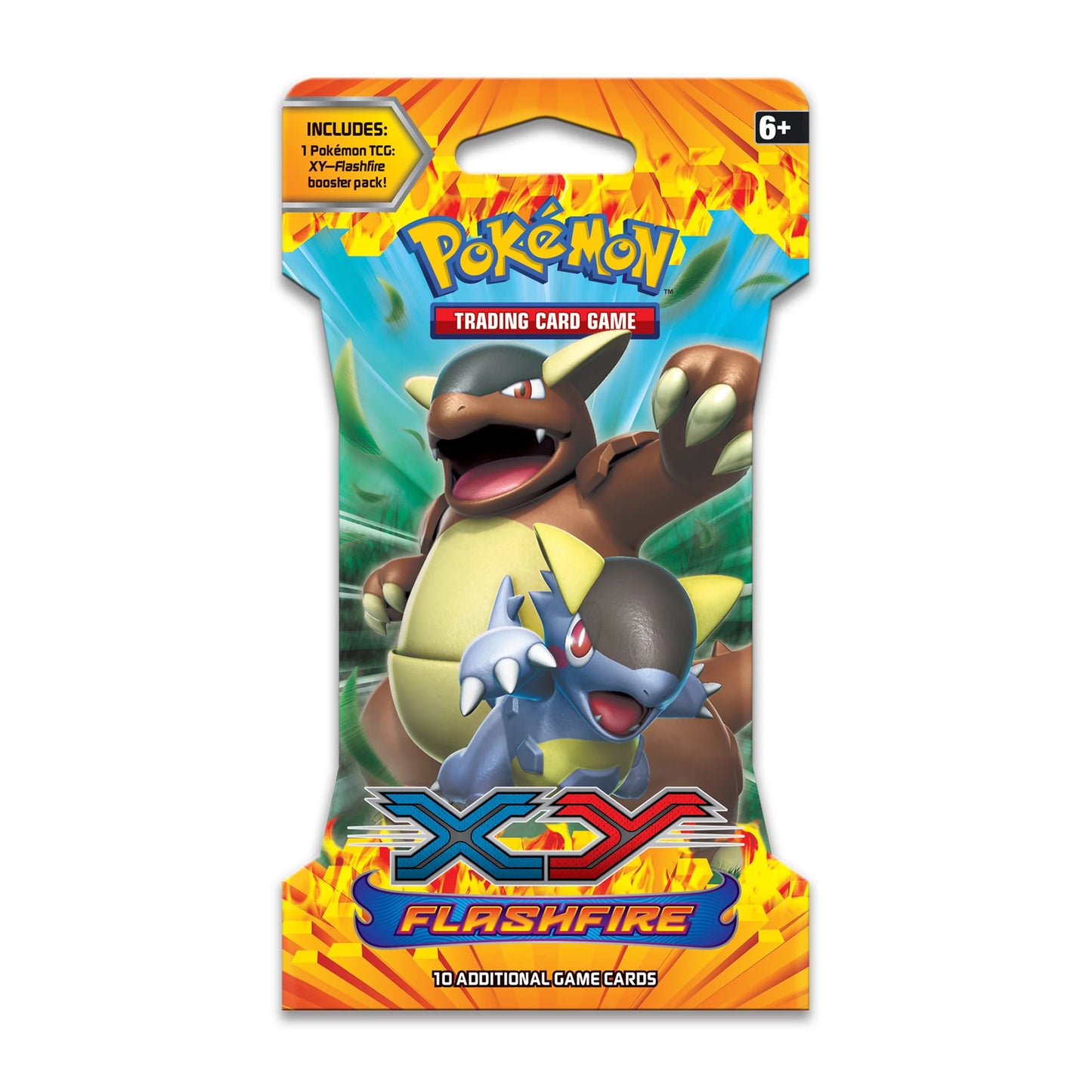 Pokemon Trading Card Game XY Flashfire Hanger Booster Pack