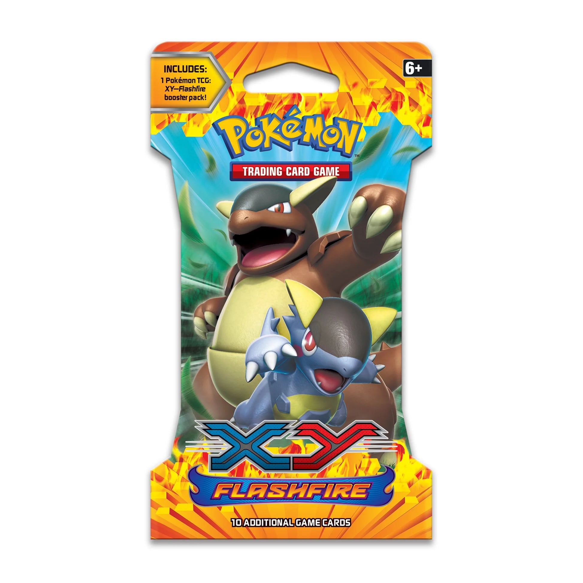 Pokemon Trading Card Game XY Flashfire Hanger Booster Pack
